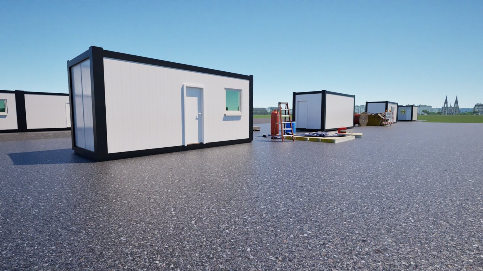 gradiliste sa kontejnerima