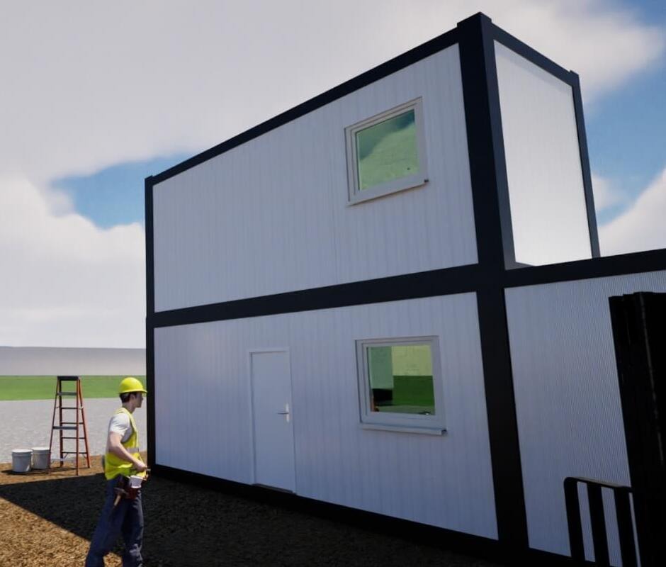 montazni kontejneri na sprat