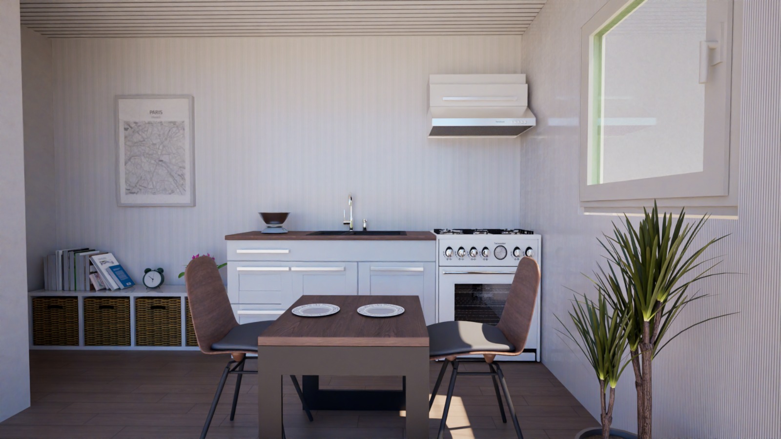 kuhinja stambeni kontejner