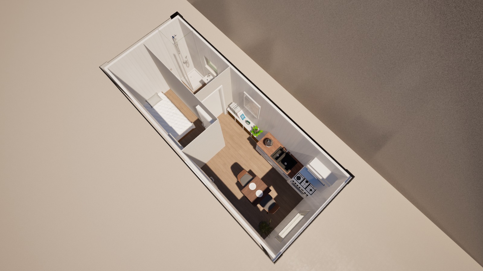 projekat stambeni kontejner